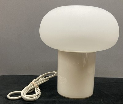 IKEA DEJSA Table Lamp Beige/Opal Glass, Mushroom Design 11 