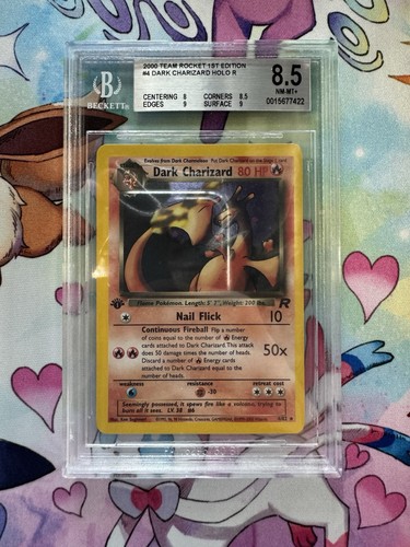 Dark Charizard (1st Edition) graded PSA 9 for sale on eBay