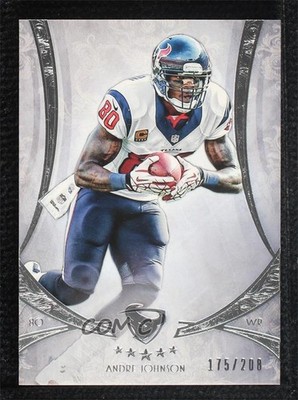 2013 Topps Five Star 175/208 Andre Johnson #79 HOF 0l2