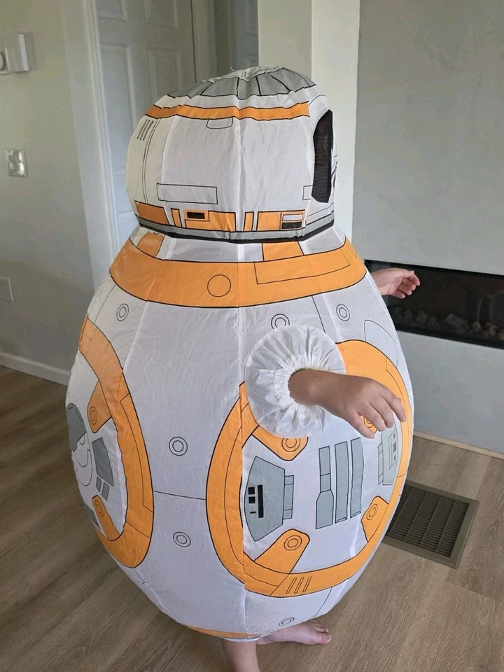 Disfraz infantil inflable Star Wars BB-8 talla única edades 8-12 años Foto 3 de 4