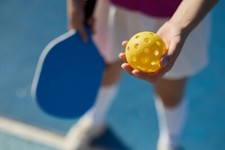 DURABLE Yellow Pickleball Balls for INDOOR 24 pcs.