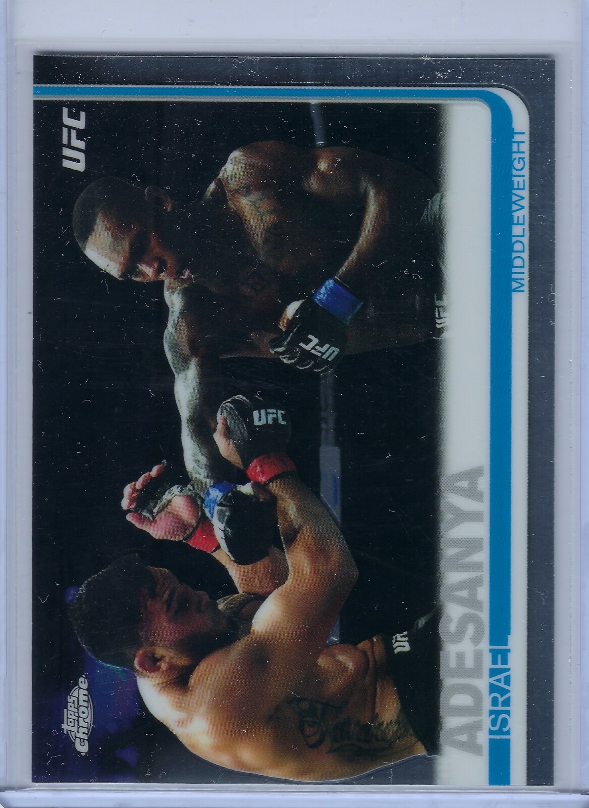 2019 Topps Chrome UFC #57 Israel "The Last Stylebender" Adesanya