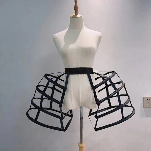 Pannier Petticoat Women Victorian Bustle Cages Hoop Skirt Cage Skirt for Women - Picture 5 of 10