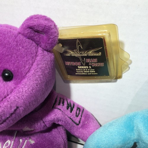 Lot/2 World Championship Wrestling Bears -Miss Elizabeth and Diamond Dallas Page - 第 3/23 張圖片