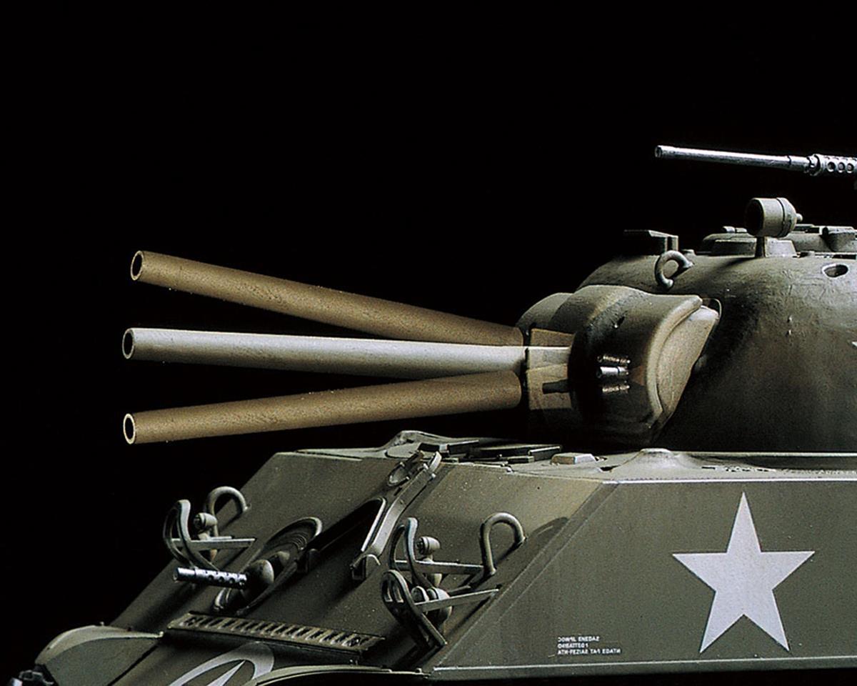 タミヤRC M4A3 SHERMAN U.S. MEDIUM TANK 1/35 Tamiya 1/35 U.S. M4A3 Sherman RC Model Medium Tank Kit