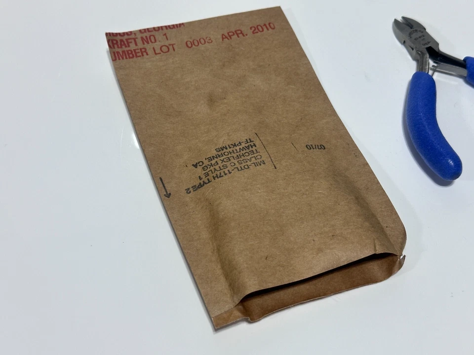 Nuevo de Lote Antiguo Armstrong Tools EE. UU. Mini AGARRE DE COJÍN AZUL Cortadores Diagonales Alicates, Seguro ESD Foto 2 de 4