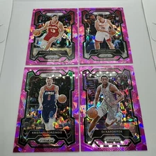 2023-24 Prizm Basketball PINK ICE PRIZMS with Rookies You Pick