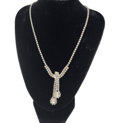 VTG Signed Kramer of New York Brilliant Rhinestone 14