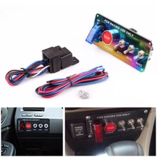  Neo Car Auto Switch Pane Racing Ignition Toggle Panel Engine Start Push Button