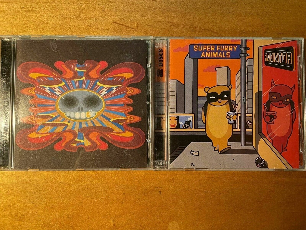 SUPER FURRY ANIMALS - 2 CD LOT - RADIATOR & RINGS AROUND THE