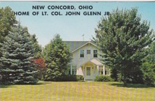 Home of Lt. Col. John Glenn Jr.-NEW CONCORD, Ohio