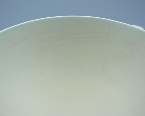 POOLE POTTERY PAIR SHAGREEN CONSOMMÉ CUPS COVERS STANDS 1930’S LIDDED SOUP BOWLS - Picture 17 of 22