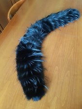 Collo volpe nero nuovo mai indossato