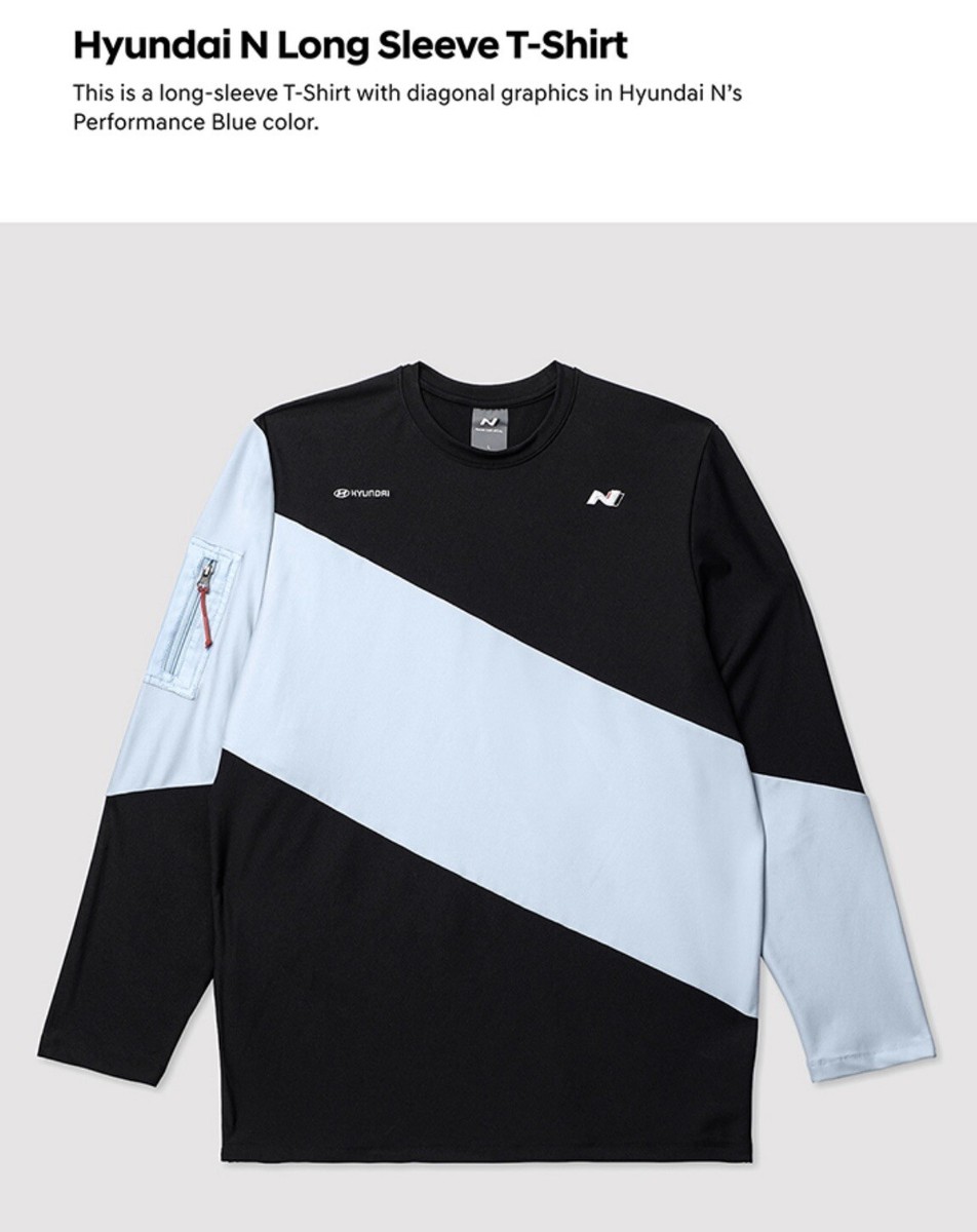 N COLLECTION] Hyundai N Long Sleeve T-Shirts N Performance