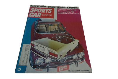 Sports Car Graphic May 1971 Alfa Romeo Past, Present and Future