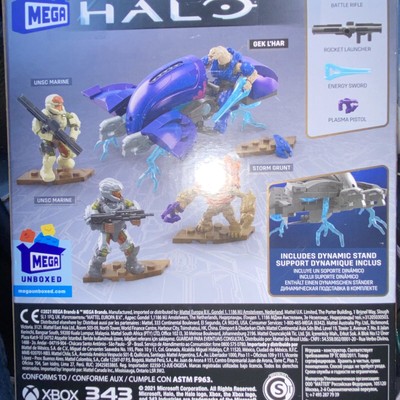 Figurine De Construction Mega Bloks Halo Ghost Town Requiem - Set De 4 Personnages à Assembler