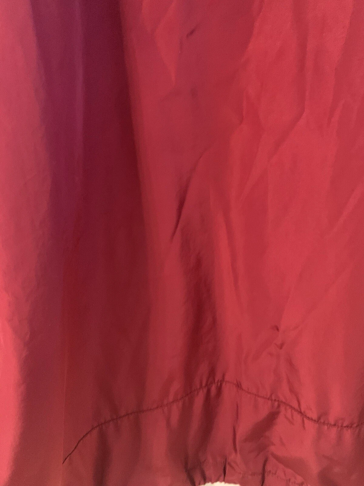 Giacca a vento Michael Kors uomo rossa con cappuccio taglia XL