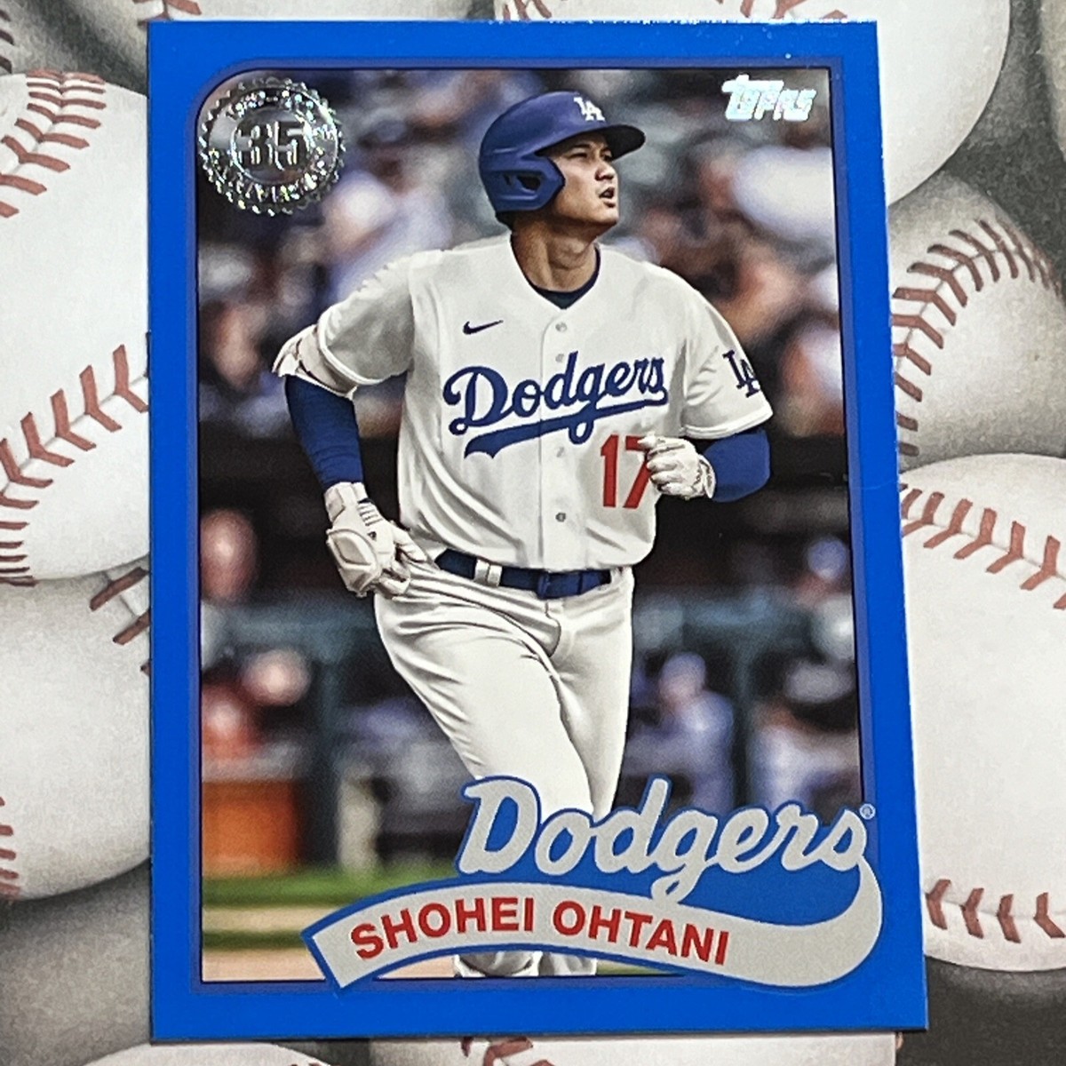 2024-Shohei Ohtani: BLUE 35th ANNIVERSARY SP! Topps Series 2 #89B2