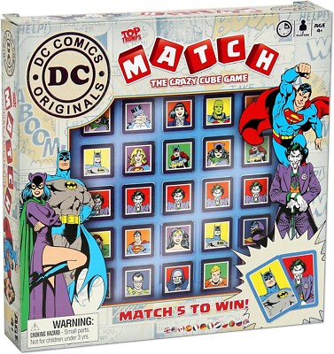 Top Trumps Match DC Comics Originals Brettspiel 
