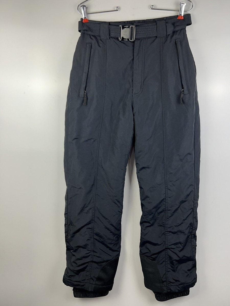 Columbia Snow Pants Womens Medium Black Insulated Ski Waterproof