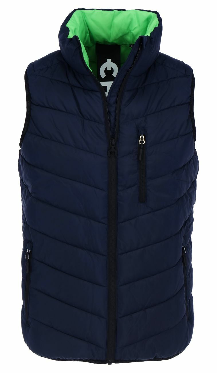 МУЖСКОЙ ЖИЛЕТ С ПОДКЛАДКОЙ CHIEMSEE, мужской жилет ОБЫЧНОГО ПОКРОЯ
