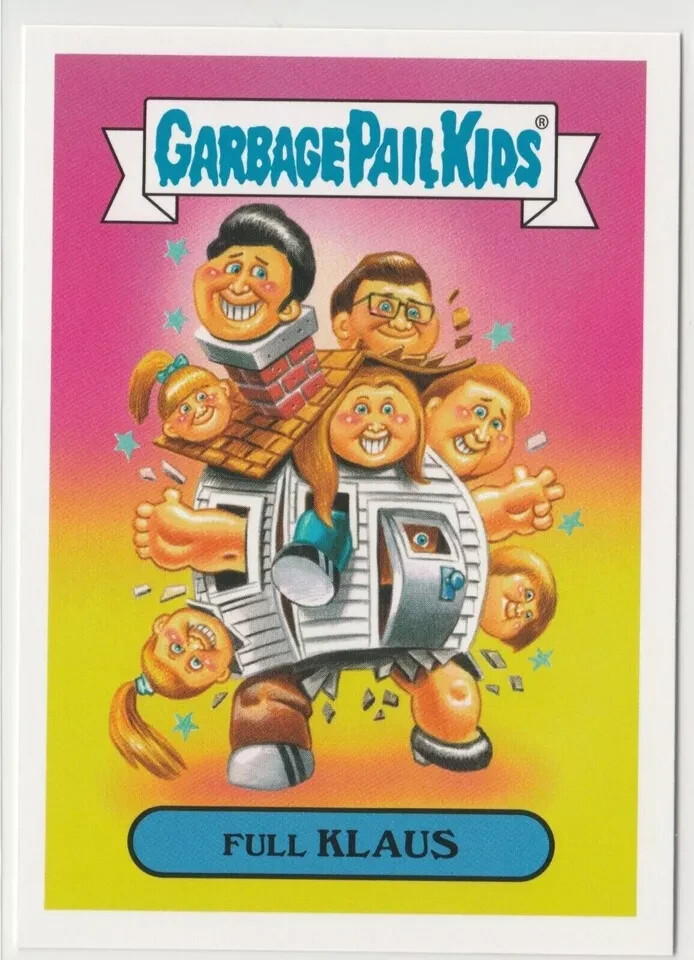 Full Klaus 5a Garbage Pail Kids GPK 2016 Prime Slime Trashy TV Trading Card  