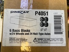 PineCar ScoutsP4051 6 Basic Blocks w/ 24 Whee...