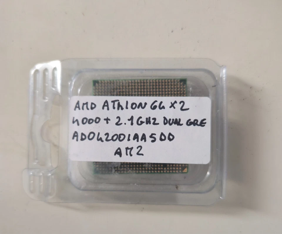 Processore CPU AMD Athlon 64 X2 4000+ Socket AM2 ADO4000IAA5DD + - Immagine 3 di 3