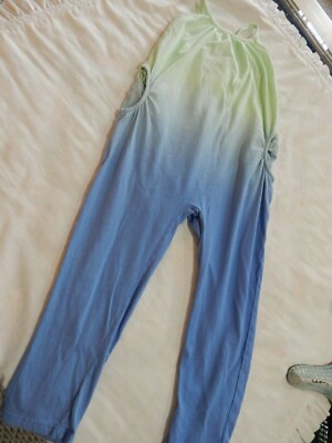 Old Navy Girls Size 4T 1 PIECE Harem Pants Style Strappy Romper OMBRE So cute