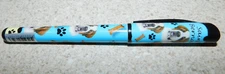 E&S Pets Pen Easy Glide Gel Pen, Refillable with A Perfect Grip St Bernard