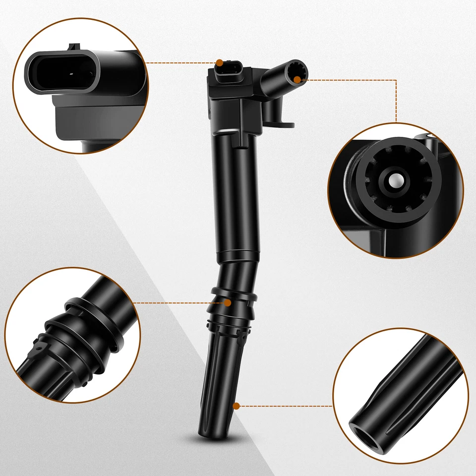 8 Left&Right Ignition Coils Pack For Ford E350 E450 Super Duty 2018-2019 6.2L V8 - Image 3 of 4