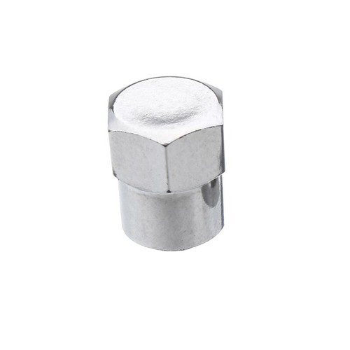 TR413, Chrome Car Truck Tire Wheel Tyre Valve Hex Cap W/ Sleeve-Covers / New - Picture 17 of 18