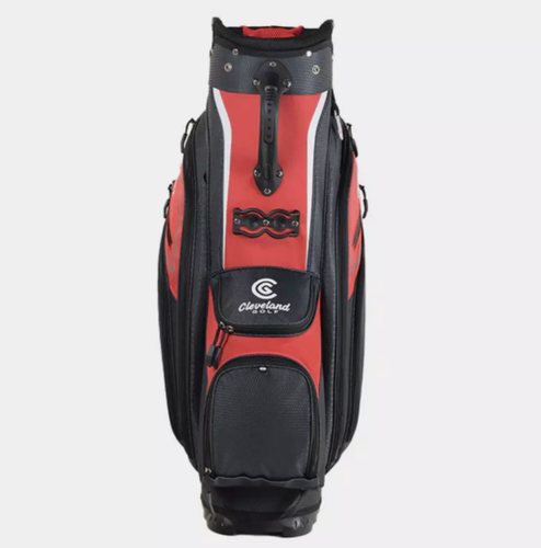 Cleveland Golf Lightweight Cart Bag - Red/Charcoal - Picture 3 of 6