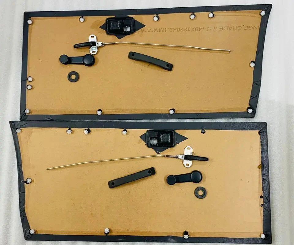 OEM SUZUKI SAMURAI SJ410 SJ413 SIERRA GYPSY INSIDE COMPLETE DOOR PANEL KIT |Fit - Image 3 of 4