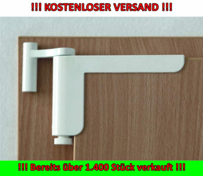 Clip Close V3-Universal Türschließer/Türanlehner weiß ClipClose PATENTIERT