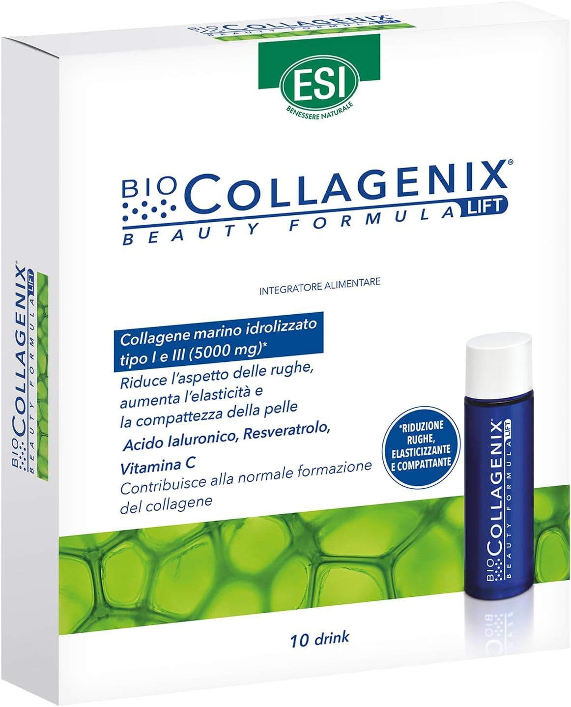 - Biocollagenix, Integratore Alimentare Antiage a Base Di Collagene Marino, Vita