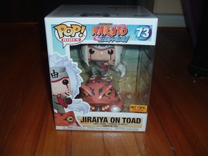 FUNKO POP! JIRAIYA ON TOAD #73~ HOT TOPIC EXCLUSIVE~ MINT~ NARUTO SHIPPUDEN~ | eBay
