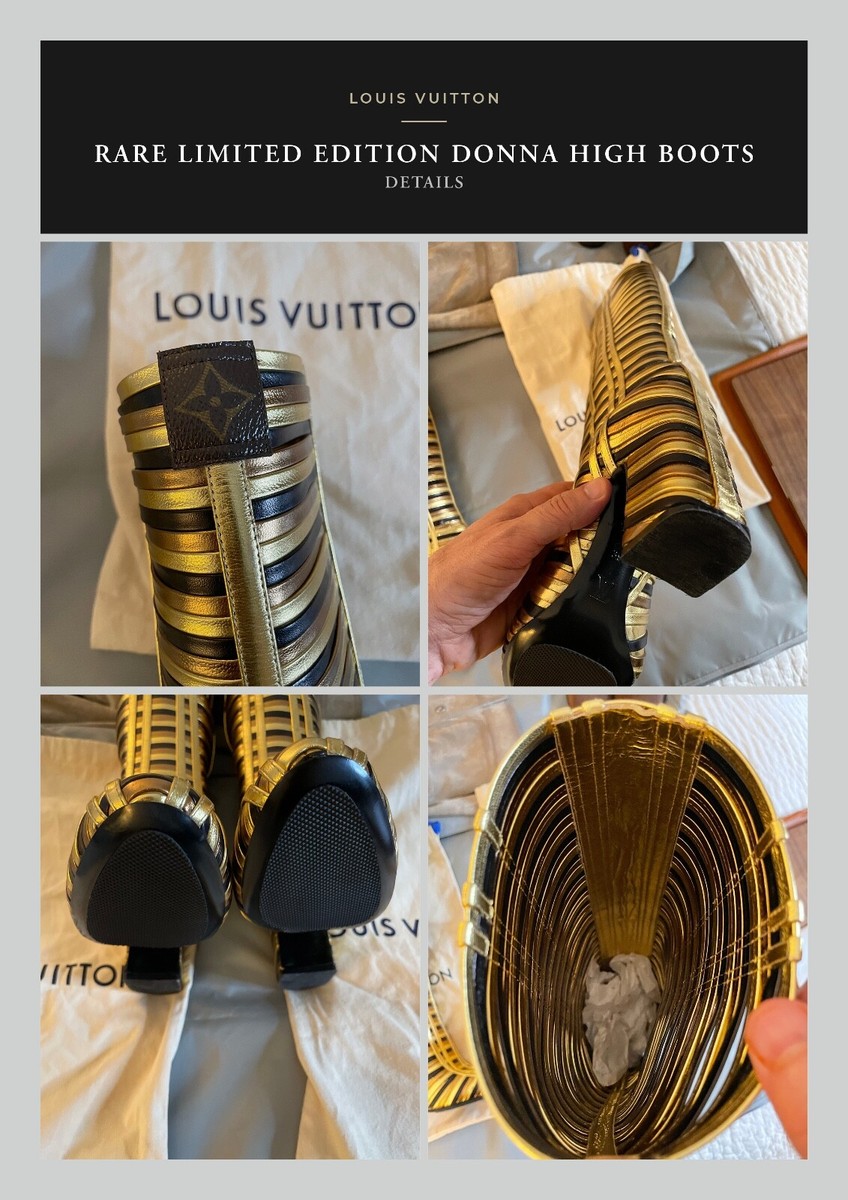 Coveted New LOUIS VUITTON Rare Limited Edition Donna High