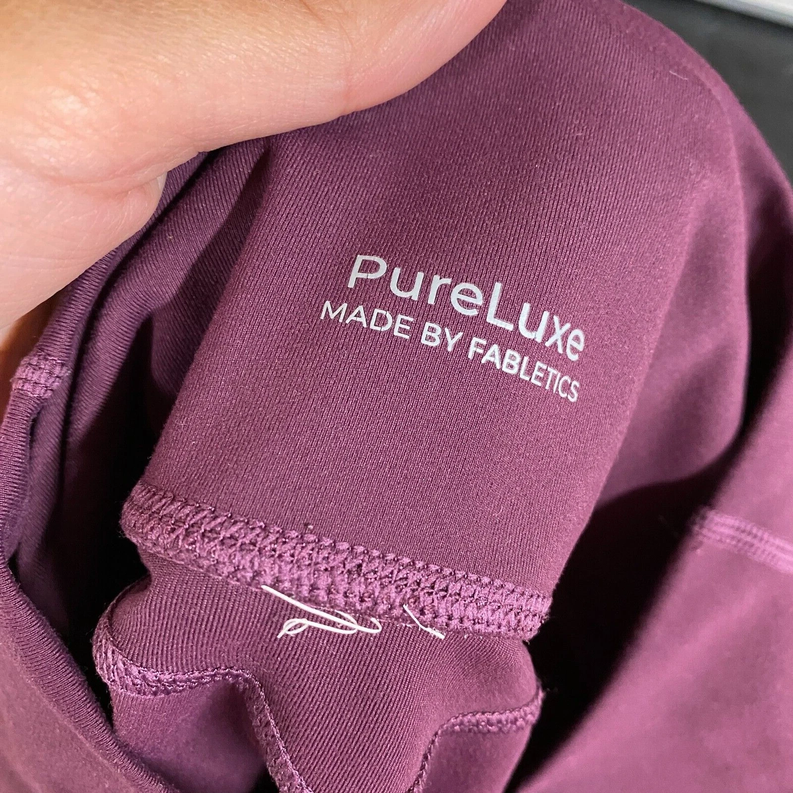 fabletics activewear capri pull on pureluxe leggings