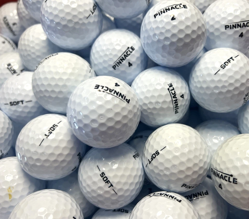 6 docenas de pelotas de golf usadas casi nuevas AAAA blancas pináculo Foto 2 de 4