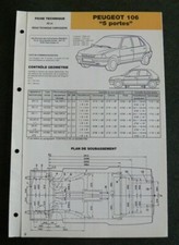Revue technique Peugeot 106