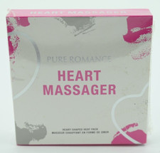 Pure Romance Heart Massager Warming Reheatable Massager NEW Factory Sealed