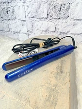Cortex International 1.25 Inch Ceramic Professional Flat Iron Blue