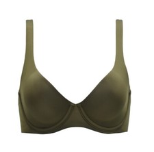 NWOT Cuup Bra The Scoop Underwire Micro Moss 34B