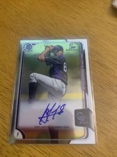 2015 Bowman Chrome Prospect Auto Antonio ￼senzatela