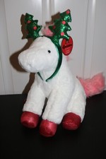 F.AO. Schwartz Sparklers wear  share pony W/removable tree headband plush NWT