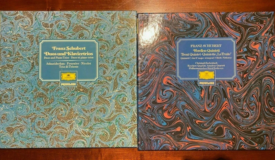 Lot of 3 Box Set Franz Schubert Duos & Piano Trios, String Quartets, Trout Quint - Image 2 of 4