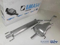 Imasaf Auspuffset Msd+Esd für Opel Astra G 1.8 16V Fliesheck CC 2003-2005