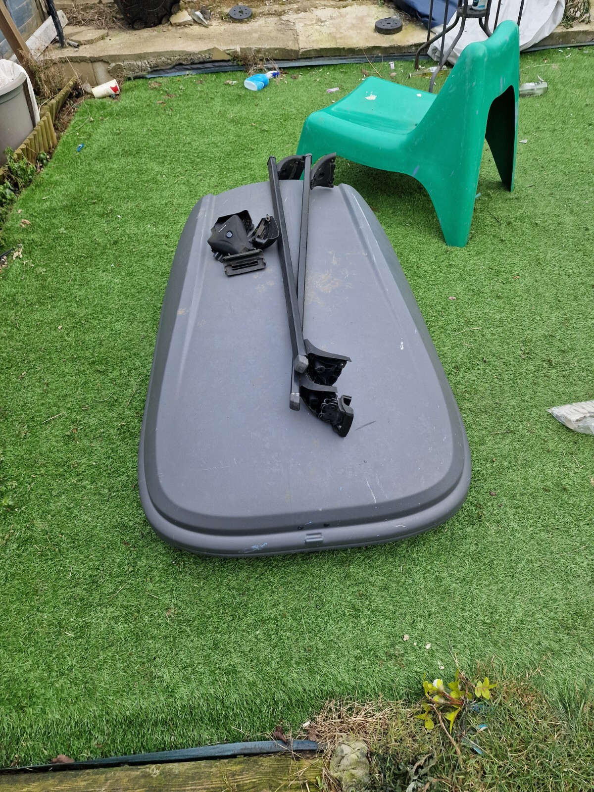 halfords car roof box used eBay