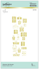 Spellbinders Glimmer GIFT BORDER Hot Foil Plate GLP-185